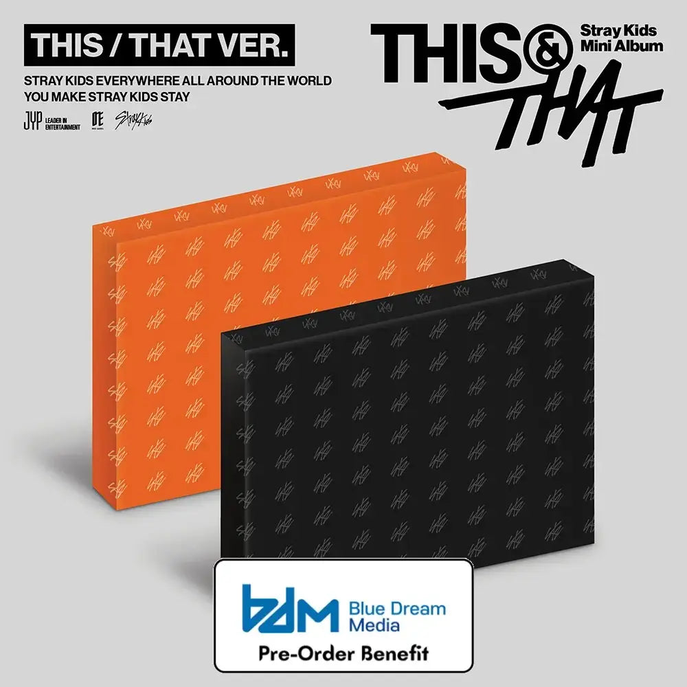 [Pre-Order] Stray Kids - THIS &amp; THAT (THIS VER., THAT VER.) + Pre-Order benefit