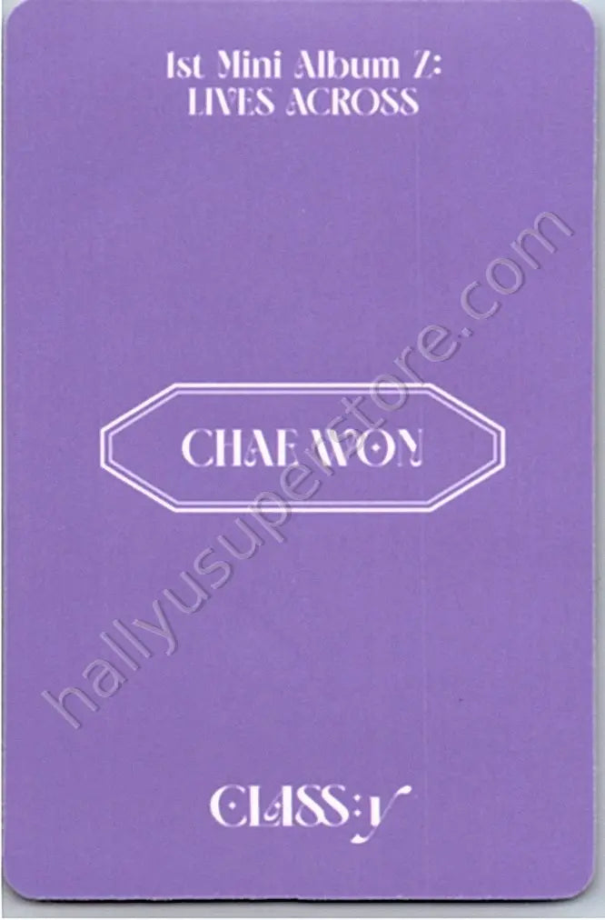 CLASS:y - Chaewon - LIVES ACROSS