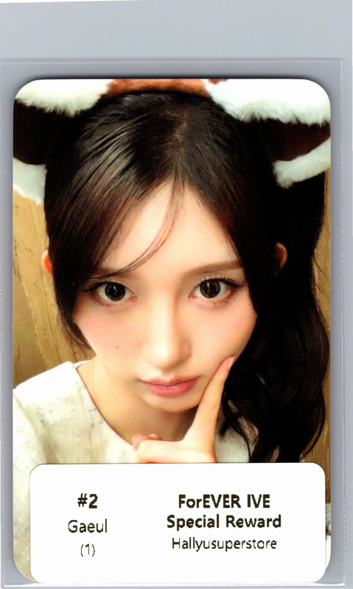 IVE - IVE COLLAB with EVERLAND <ForEVER IVE> POP-UP Store Photopass Special Reward Random Photocard [26.07.02]