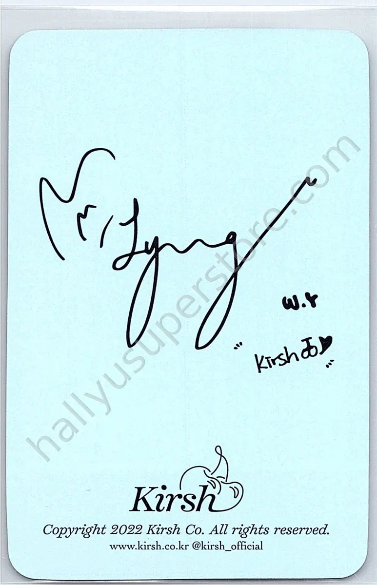 IVE - Wonyoung - IVE - Wonyoung - Wonyoung x Kirsh Other purchase benefit round 2