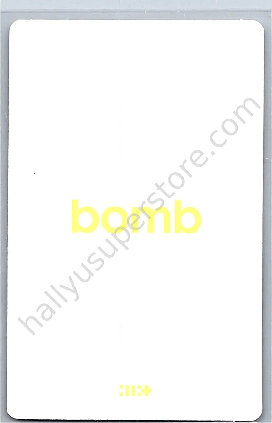 ILLIT - Minju - bomb album photocard B version star bomb version