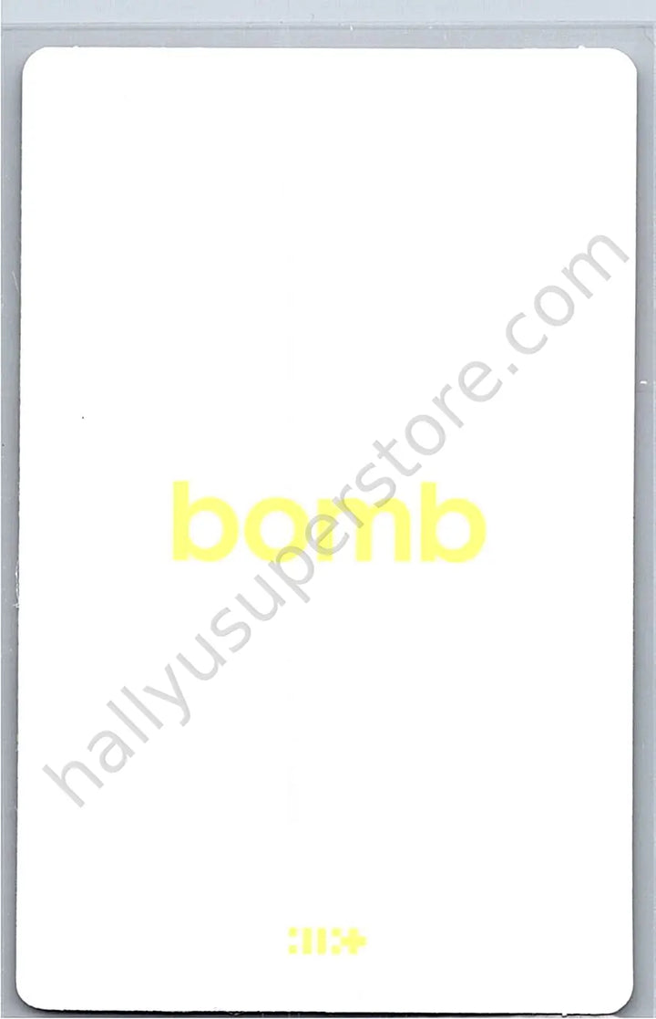 ILLIT - Minju - bomb album photocard B version star bomb version