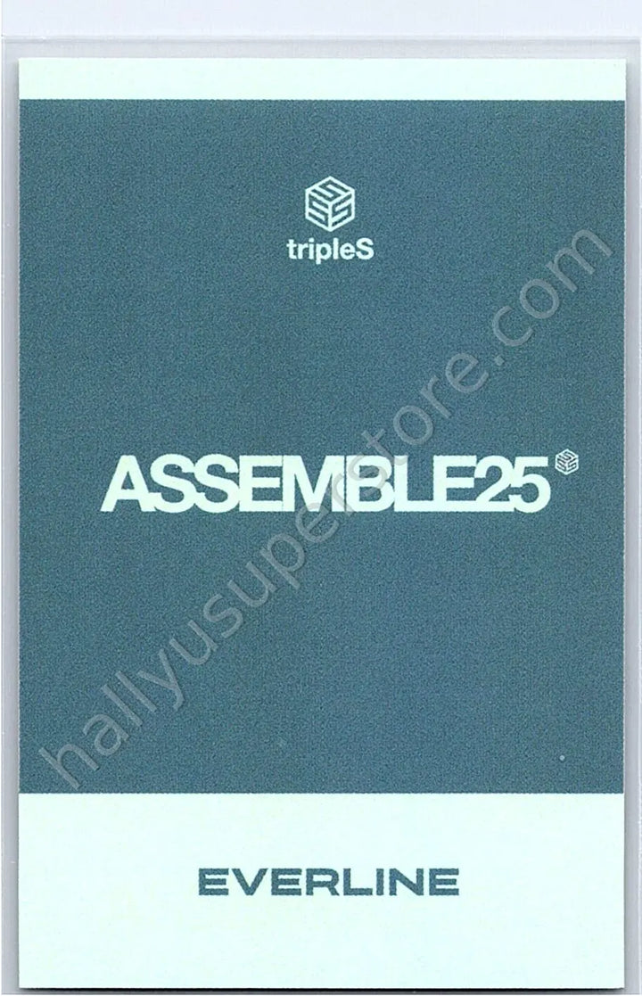 tripleS - Nien - Assemble25 everline fansign polaroid round 5