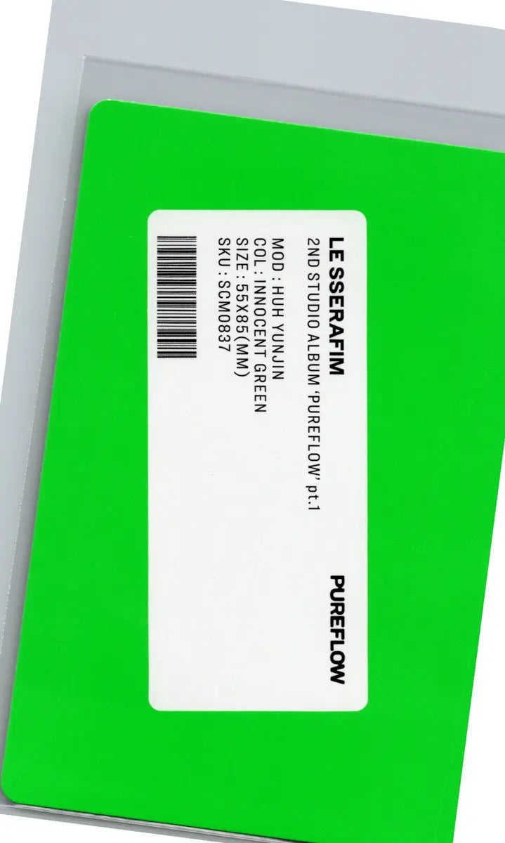 LE SSERAFIM "PUREFLOW" - Official Photocard (COMPACT Ver.) [26.06.08] (Restocked 6/16)