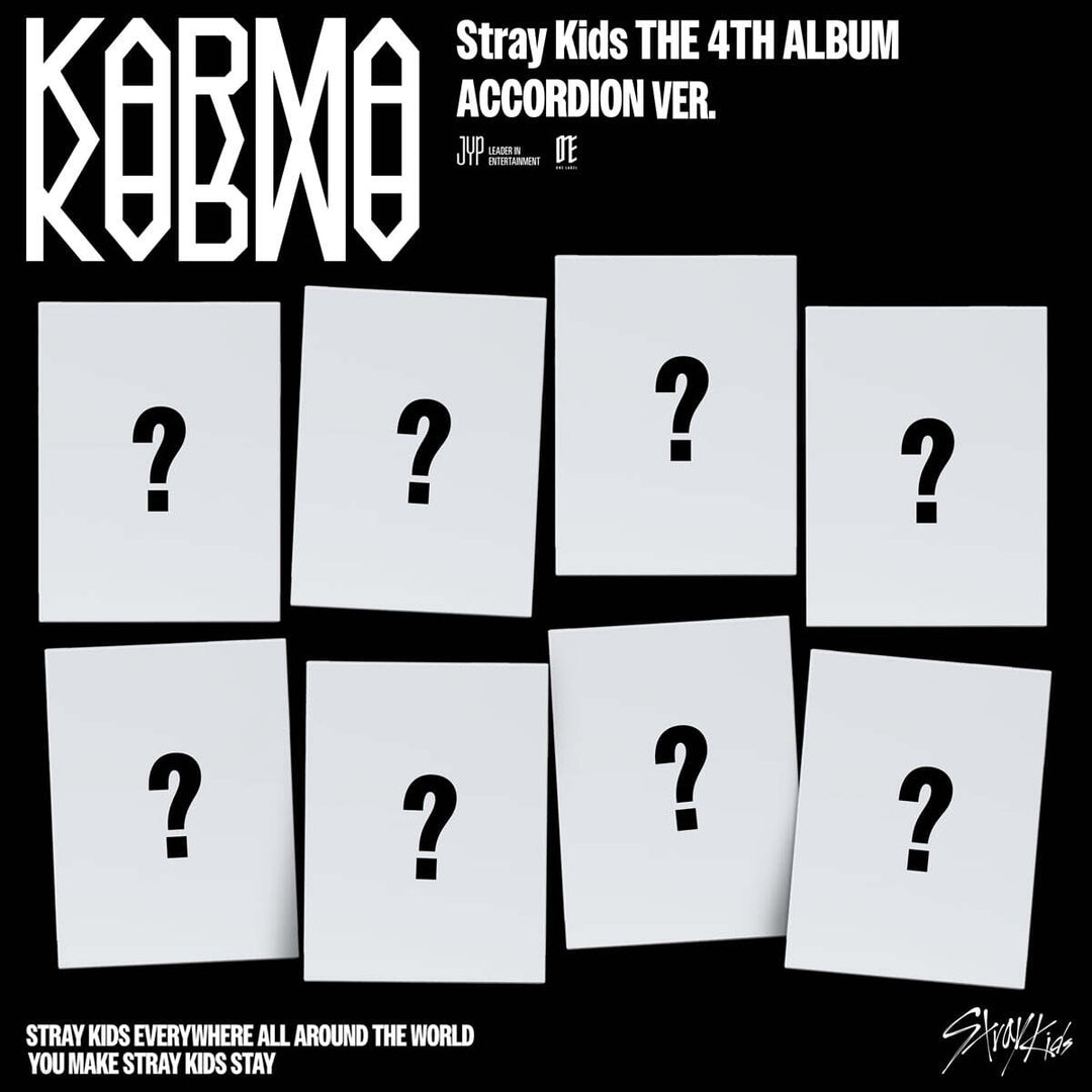 **[Pre-Order] Stray Kids - 4th Album "KARMA" [ACCORDION Ver.] +Pre -Order Benefit