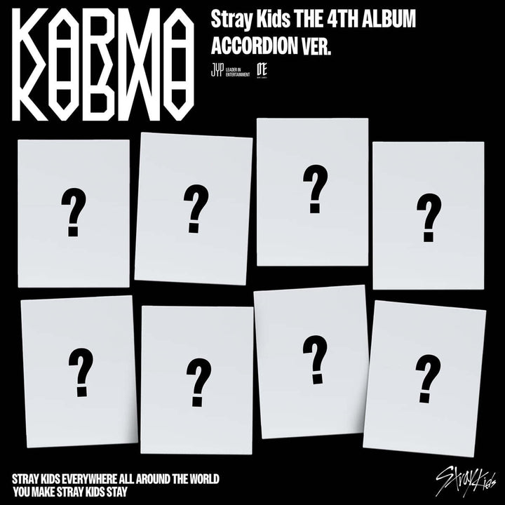 **[Pre-Order] Stray Kids - 4th Album "KARMA" [ACCORDION Ver.] +Pre -Order Benefit