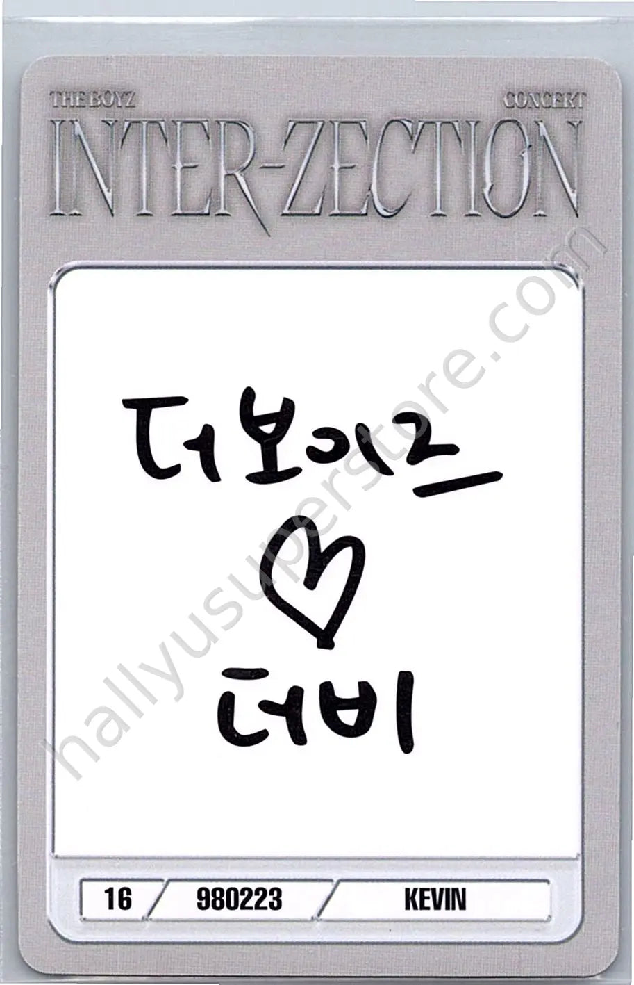THE BOYZ - Kevin - INTERSECTION
