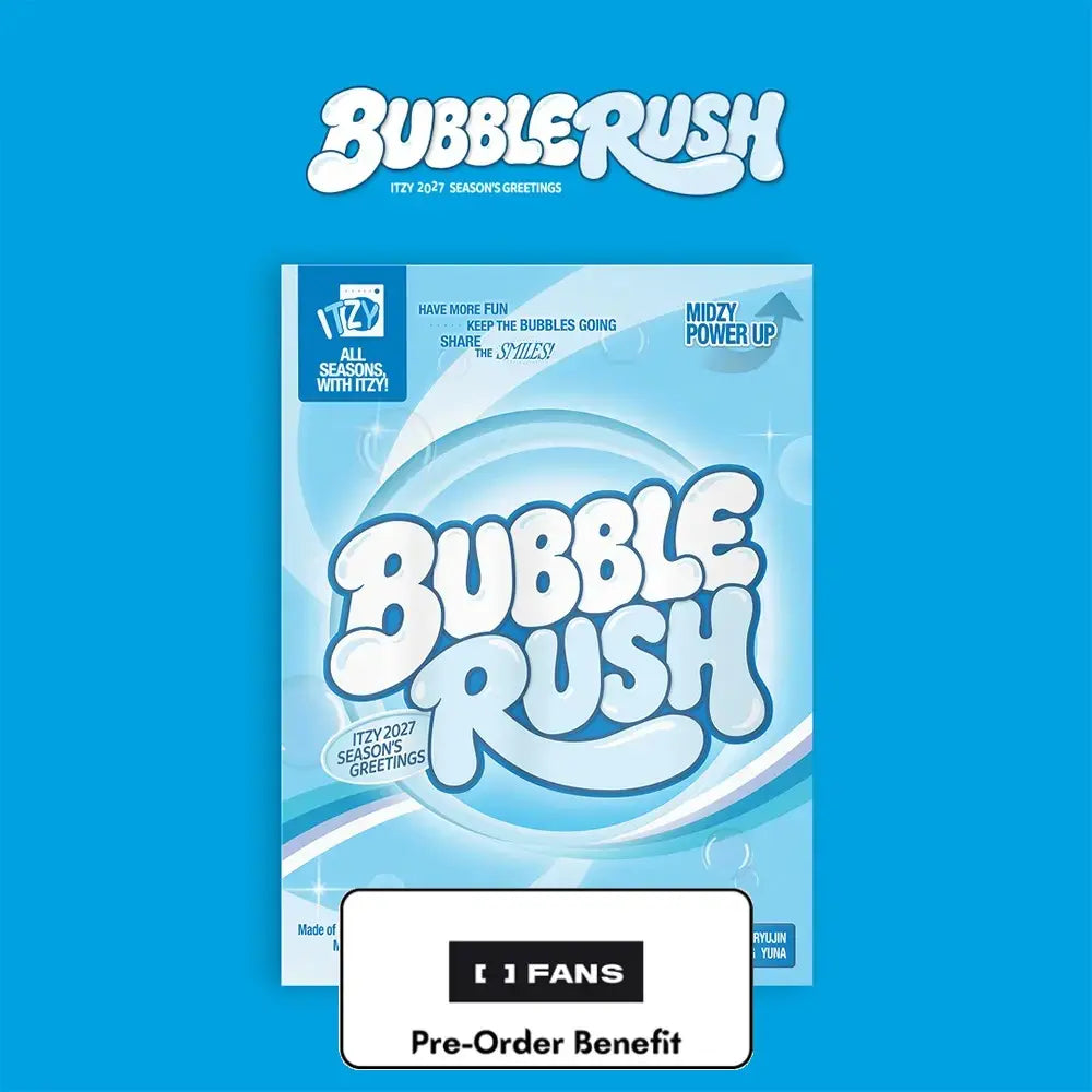 [Pre-Order] ITZY - 2027 Season's Greetings [BUBBLE RUSH]