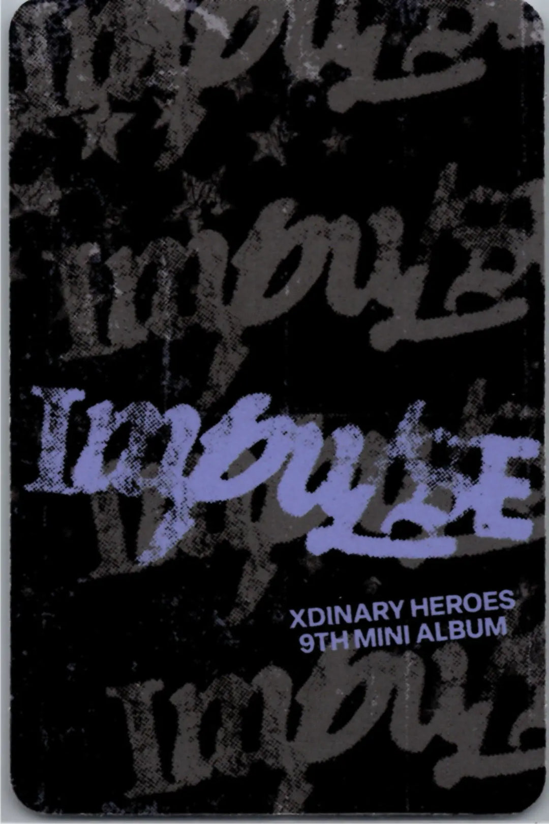 Xdinary Heroes "IMPULSE" - Official Photocard [26.10.13]