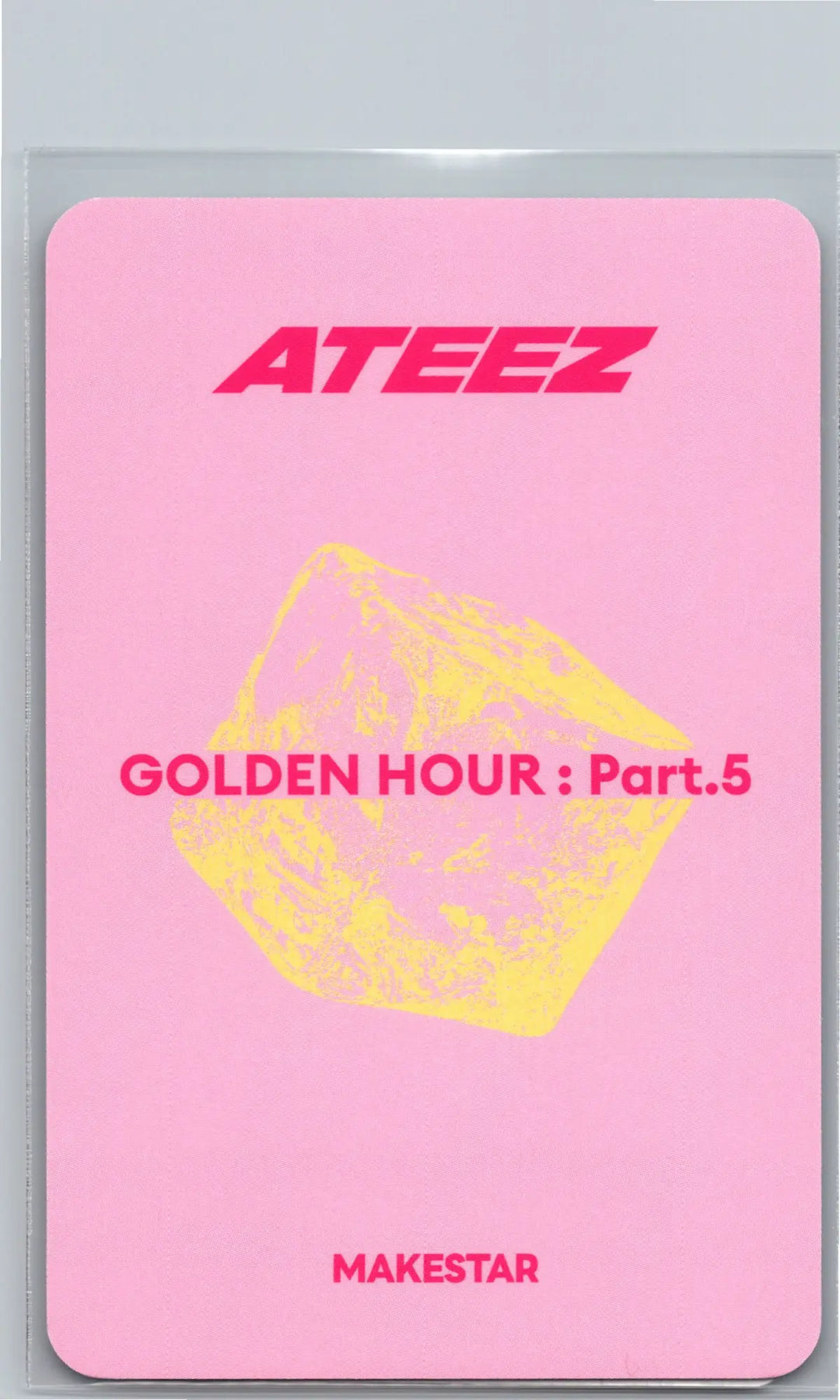 ATEEZ "GOLDEN HOUR : Part.5" - Makestar Lucky Draw Event Photocard [26.06.26]