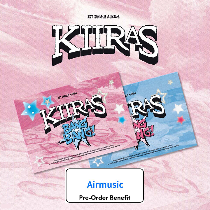 **[Pre-Order] KIIRAS - 1st Single ALBUM [BANG BANG!] + Pre-Order Benefit (POCAALBUM ver.)