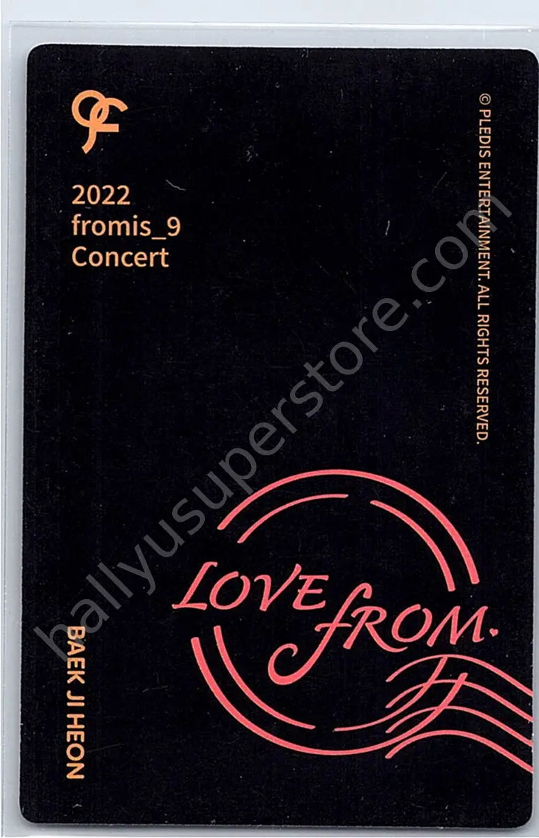fromis_9 - Jiheon - 2022 fromis_9 concert <LOVE FROM.>