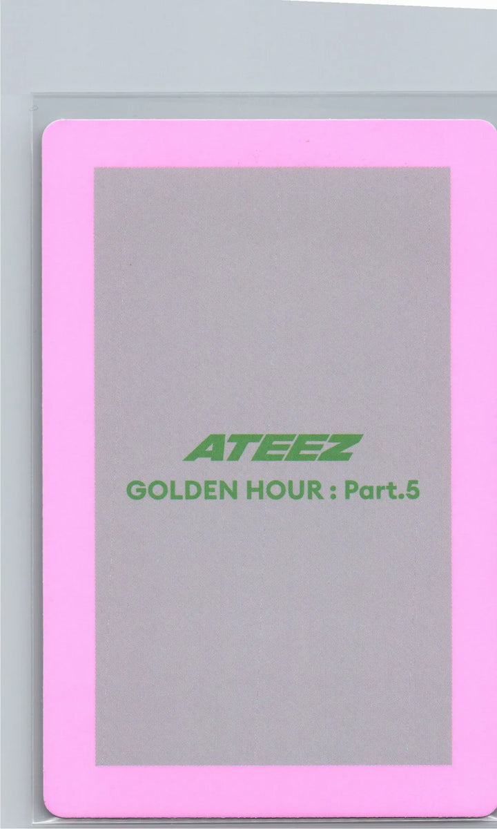 ATEEZ "GOLDEN HOUR : Part.5" - Official Photocard (A ver.) [26.06.26]