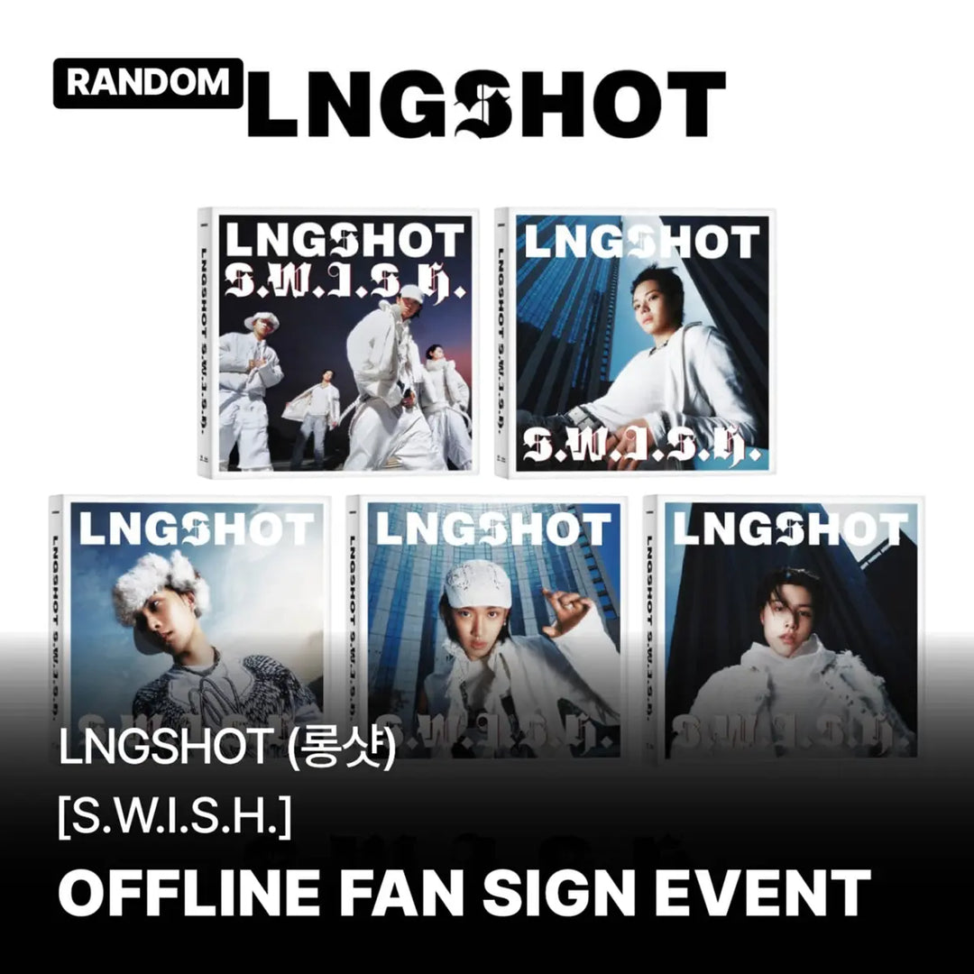 [Hallyu4U - Fansign] (11/22) SoundWave - LNGSHOT [S.W.I.S.H.] (Standard Ver.) [Offline Fansign Event]