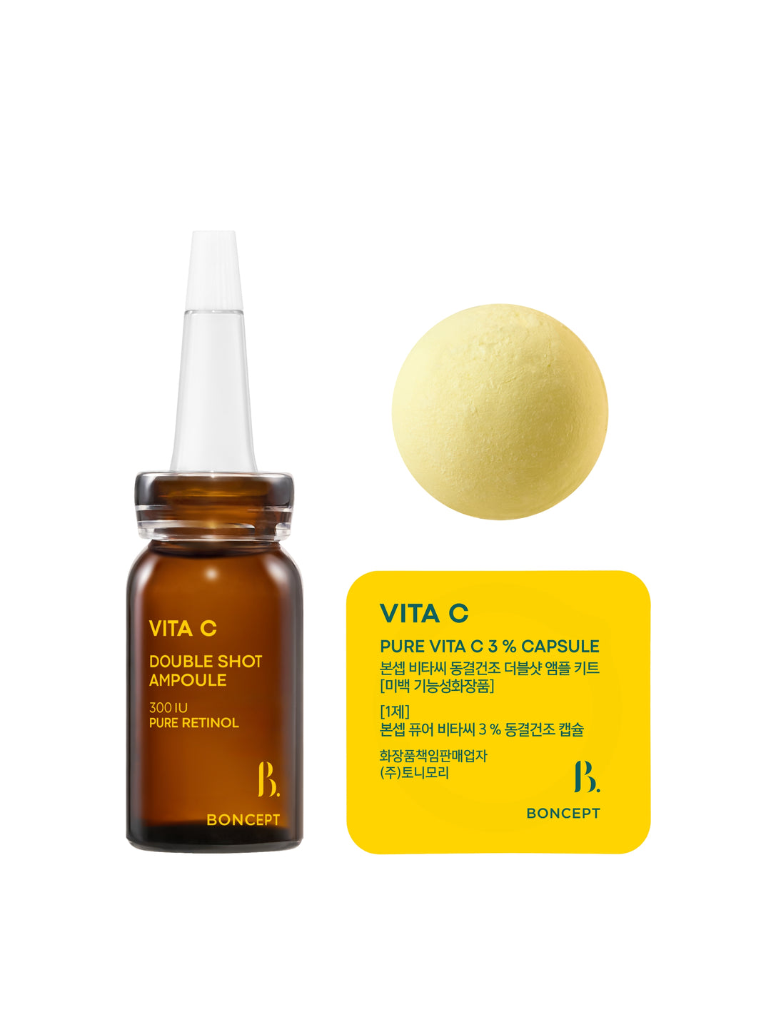 BONCEPT VITA C Double Shot Ampoule Kit