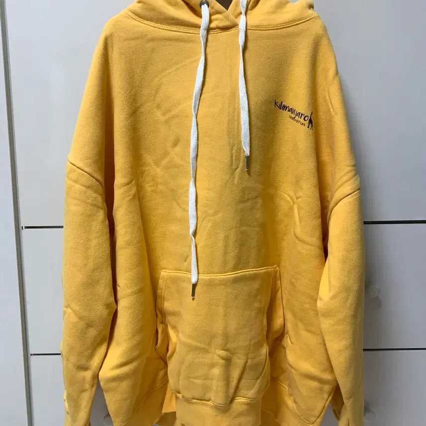 [BUNJANG] Kilimanjaro Oversized Fleece Hoodie / 킬리만자로 오버사이즈 기모 후드티