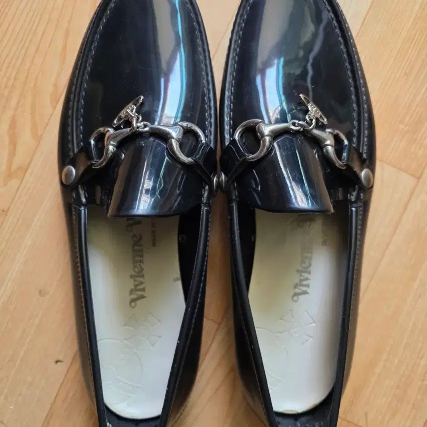 [BUNJANG] Vivienne Westwood Black PVC Rain Loafer Shoes / 비비안웨스트우드 블랙 로퍼 슈즈(pvc재질 레인로퍼)40size