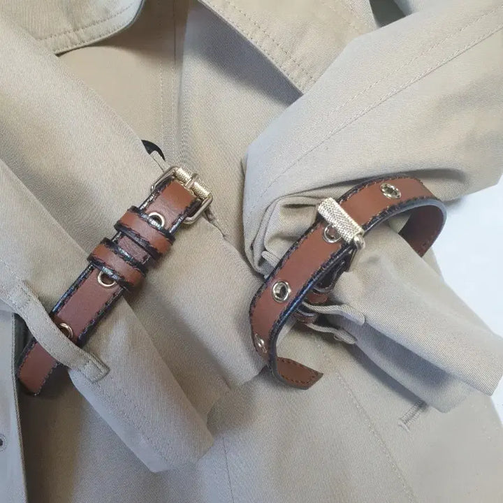 [BUNJANG] Burberry Nova Check Short Trench Coat Jacket / 버버리 노바체크 숏 트렌치 코트 자켓