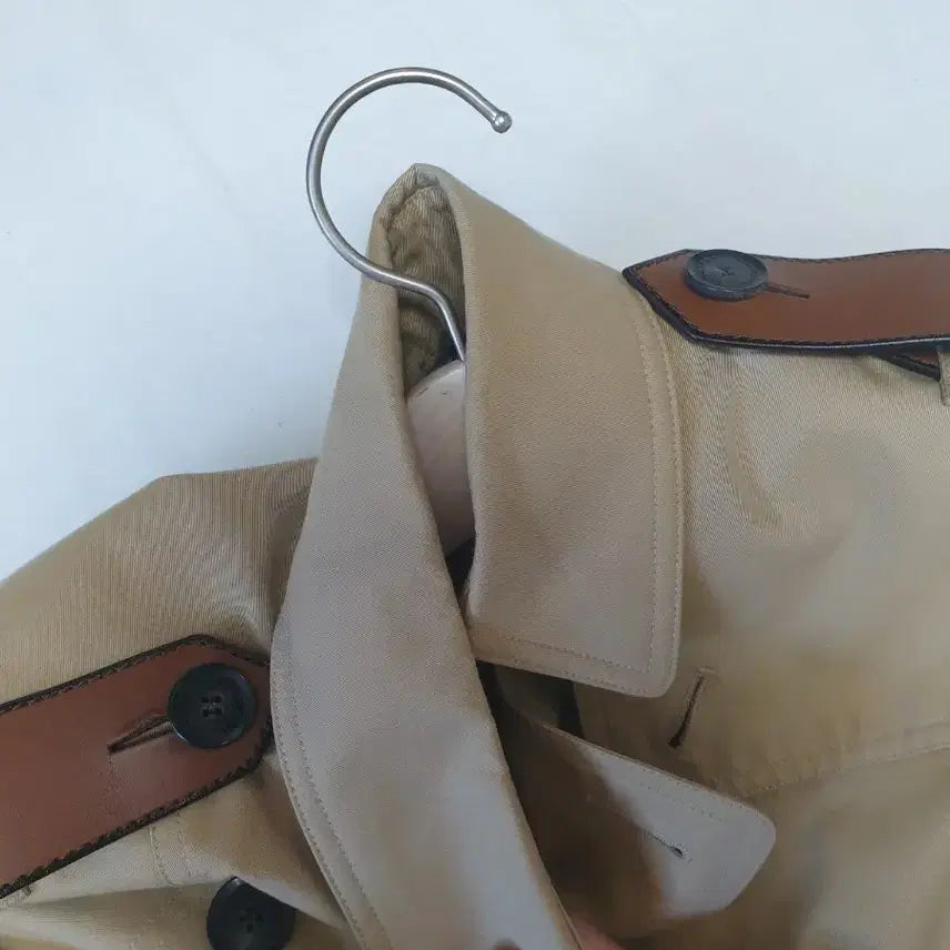 [BUNJANG] Burberry Nova Check Short Trench Coat Jacket / 버버리 노바체크 숏 트렌치 코트 자켓