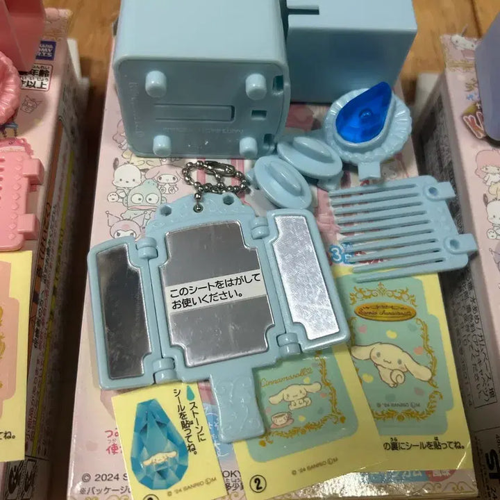[BUNJANG] Sanrio Characters Kawaii Vanity Playset - Cinnamoroll &amp; Pochacco / (개별 가능) 산리오 캐릭터즈 KAWAII 화장대 식완 시나모롤 포차코