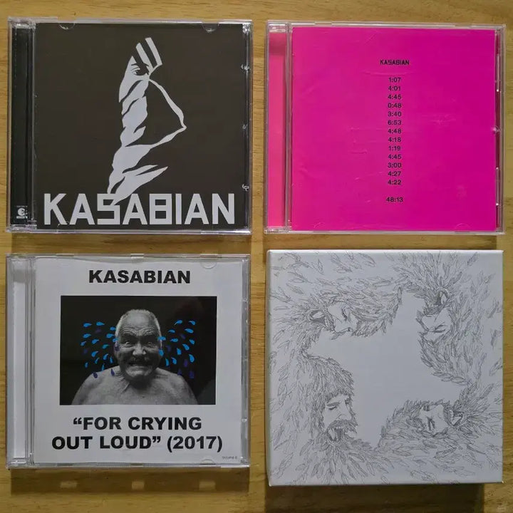 [BUNJANG] Kasabian 4 Album Bundle / CD 음반 KASABIAN 카사비안 앨범 4장