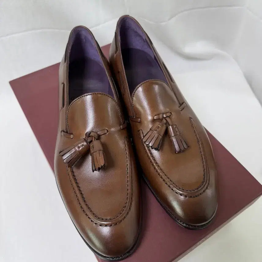 [BUNJANG] Carmina 80215 Tassel Loafers / 까르미나 carmina 80215 테슬 로퍼 8E