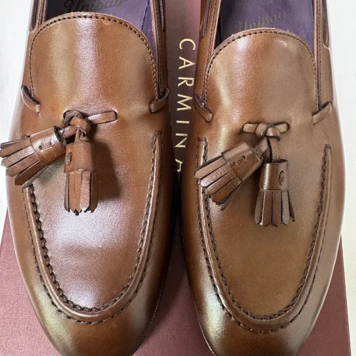 [BUNJANG] Carmina 80215 Tassel Loafers / 까르미나 carmina 80215 테슬 로퍼 8E