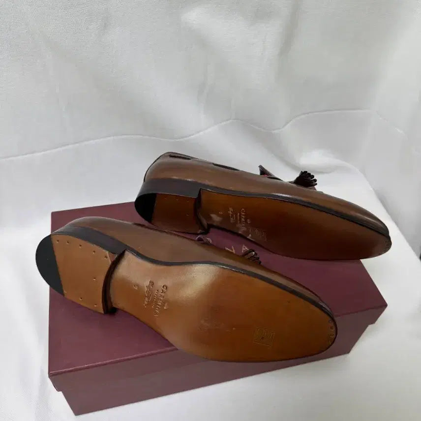 [BUNJANG] Carmina 80215 Tassel Loafers / 까르미나 carmina 80215 테슬 로퍼 8E