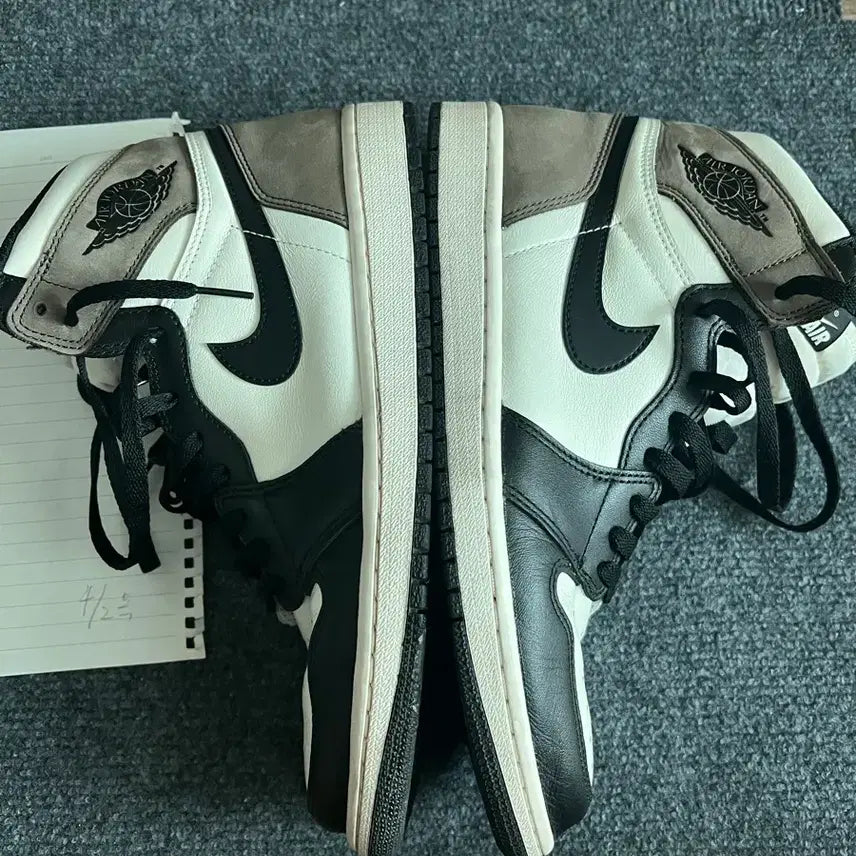 [BUNJANG] Nike Jordan 1 Dark Mocha Sneakers / 조던1 다크모카 280 풀박