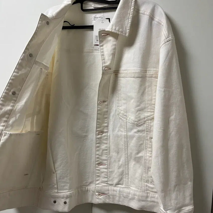 [SOLD OUT] (새제품) 안다르Andar 라이크라데님 오버핏 트러커 청자켓