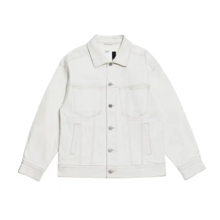 [SOLD OUT] (새제품) 안다르Andar 라이크라데님 오버핏 트러커 청자켓