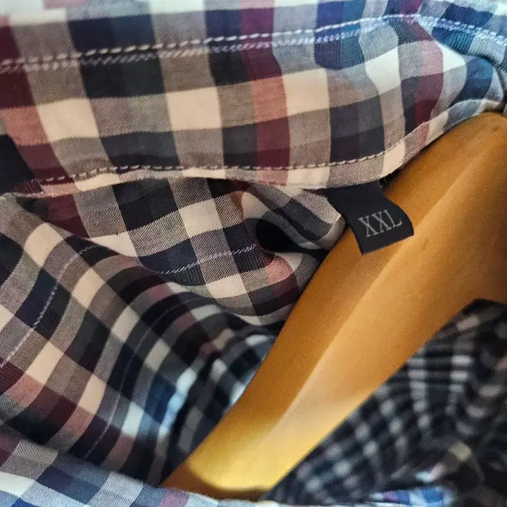 [BUNJANG] Zegna Sport Check Pattern Cotton Shirt XXL / 제냐 스포츠 체크 셔츠 XXL(105 사이즈정도)