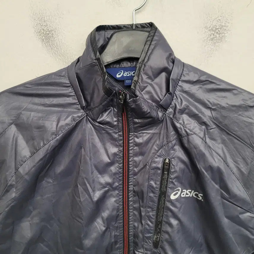 [BUNJANG] Asics Training Windbreaker Jacket / [100/L] 아식스 바람막이 트레이닝 자켓