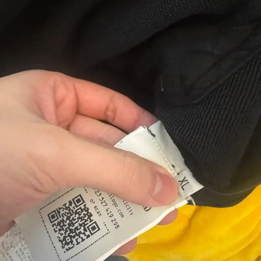 [BUNJANG] Stone Island Hooded Zip-Up Black / (XL) 스톤아일랜드 후드집업 블랙