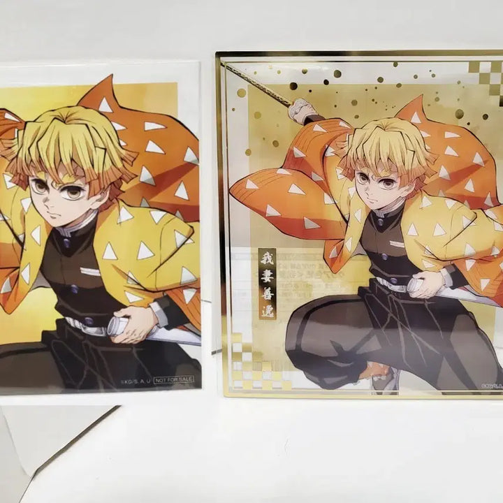 [BUNJANG] Demon Slayer Zenitsu Set / 귀멸의칼날 젠이츠 클리어색지