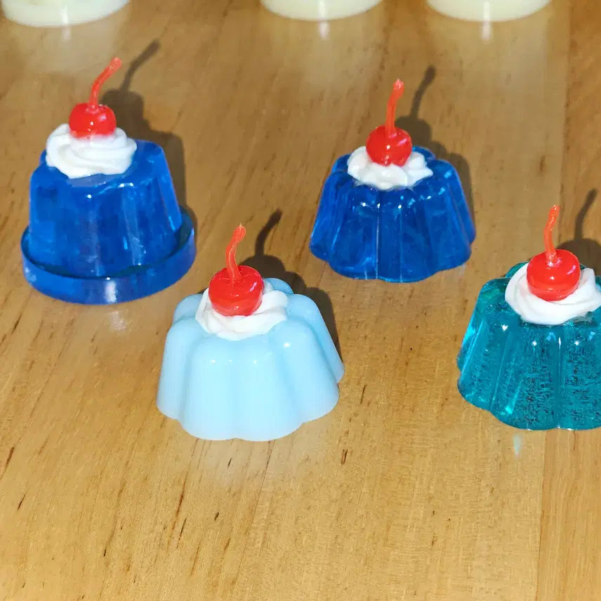 [BUNJANG] Aramode Pudding Object Keychain Set / 레진 푸딩 오브제 키링 아라모드 크림소다 거북이 말차 녹차