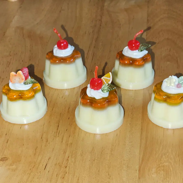 [BUNJANG] Aramode Pudding Object Keychain Set / 레진 푸딩 오브제 키링 아라모드 크림소다 거북이 말차 녹차