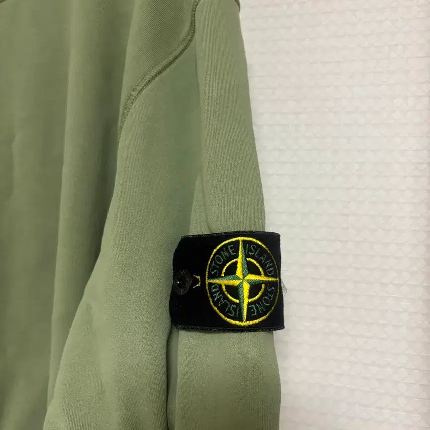 [BUNJANG] Stone Island Olive Crewneck Sweatshirt XL / [A급/XL] 스톤아일랜드 올리브 맨투맨 XL사이즈