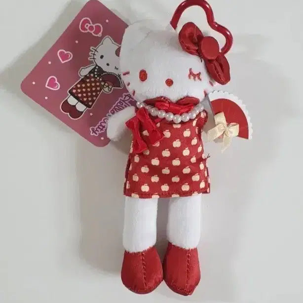 [BUNJANG] Long Leg Cheongsam Kitty Plush / 롱다리치파오키티