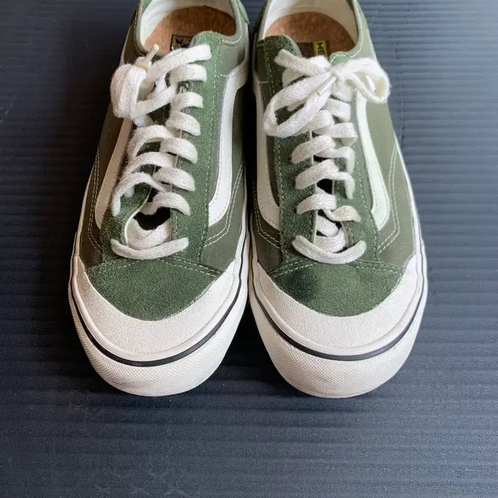 [BUNJANG] Vans Style 136 Decon VR3 SF Salt Wash Chive Sneakers / 반스 스타일 136 데콘 vr3 sf 솔트워시 차이브 270