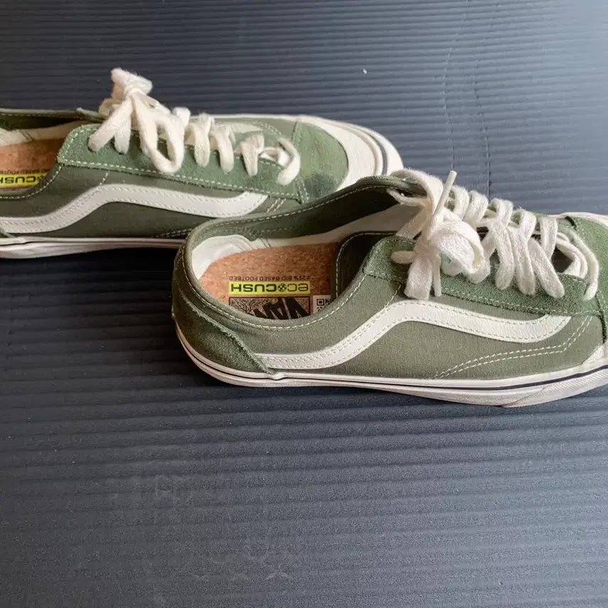 [BUNJANG] Vans Style 136 Decon VR3 SF Salt Wash Chive Sneakers / 반스 스타일 136 데콘 vr3 sf 솔트워시 차이브 270