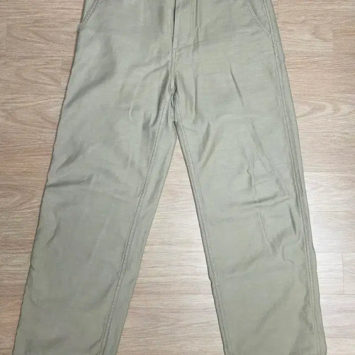 [BUNJANG] Musinsa Standard Back Satin Officer Pants Beige / 무탠다드 백사틴 오피서팬츠 [29, 베이지]