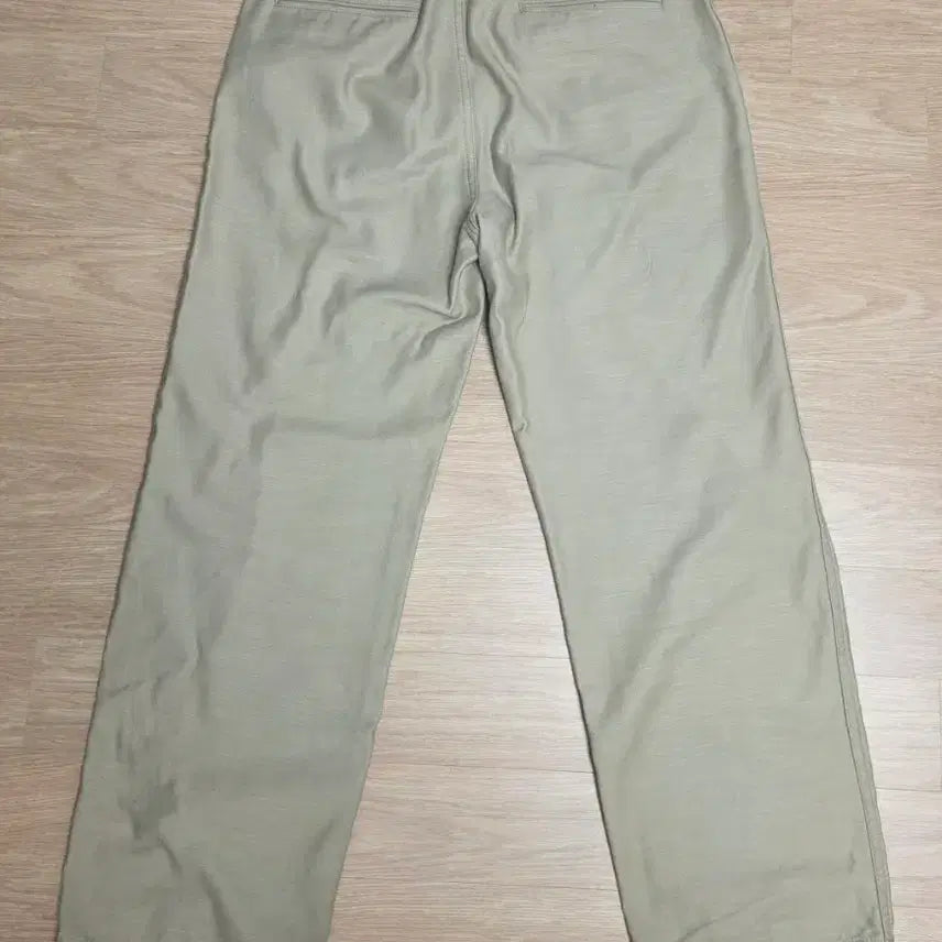 [BUNJANG] Musinsa Standard Back Satin Officer Pants Beige / 무탠다드 백사틴 오피서팬츠 [29, 베이지]