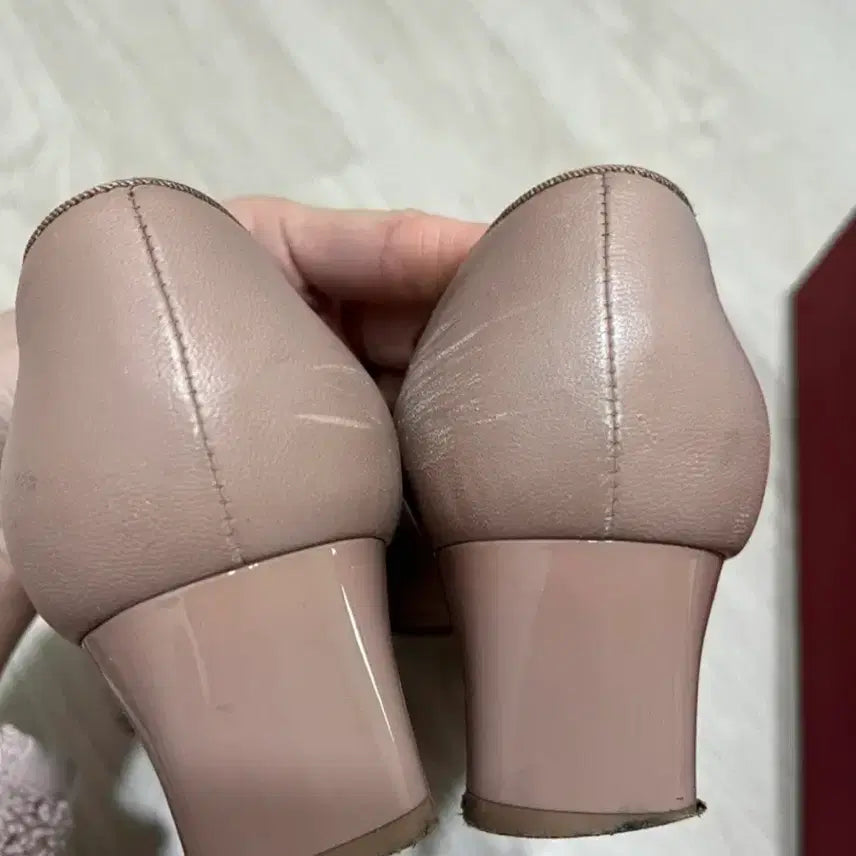 [SOLD OUT] My Ferragamo 마이 페라가모 My Muse_리본 미들힐 슈즈