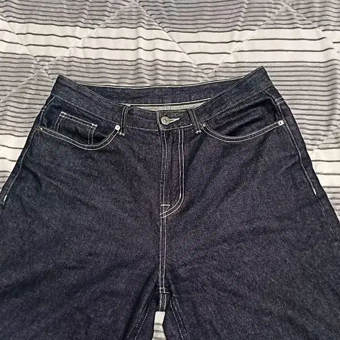 [BUNJANG] Spao Wide Jeans 32 inch / 스파오 와이드청바지 32인치 기장105