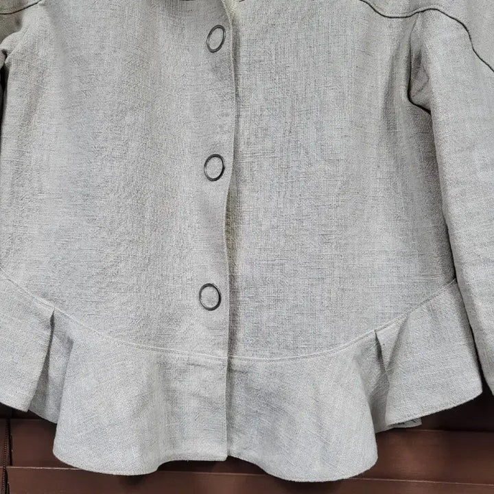 [BUNJANG] NAMU Linen Frill Jacket / 나무 (NAMU) 린넨 프릴 자켓