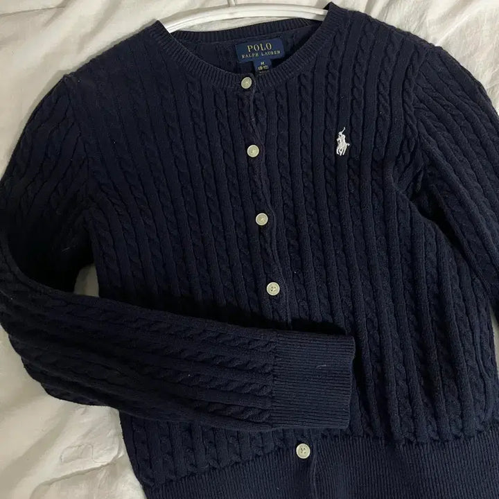 [BUNJANG] Polo Girls Cardigan M / 폴로 걸즈 가디건 m