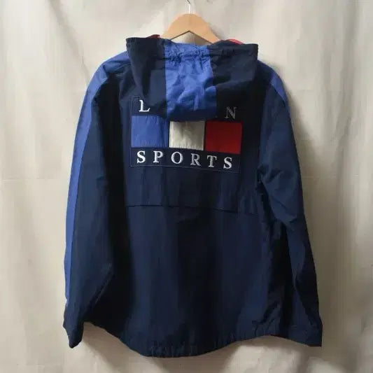 [BUNJANG] Lanvin 90s Sport Anorak Jacket M0159 / 90S 랑방 스포츠 바람막이 자켓 M0159