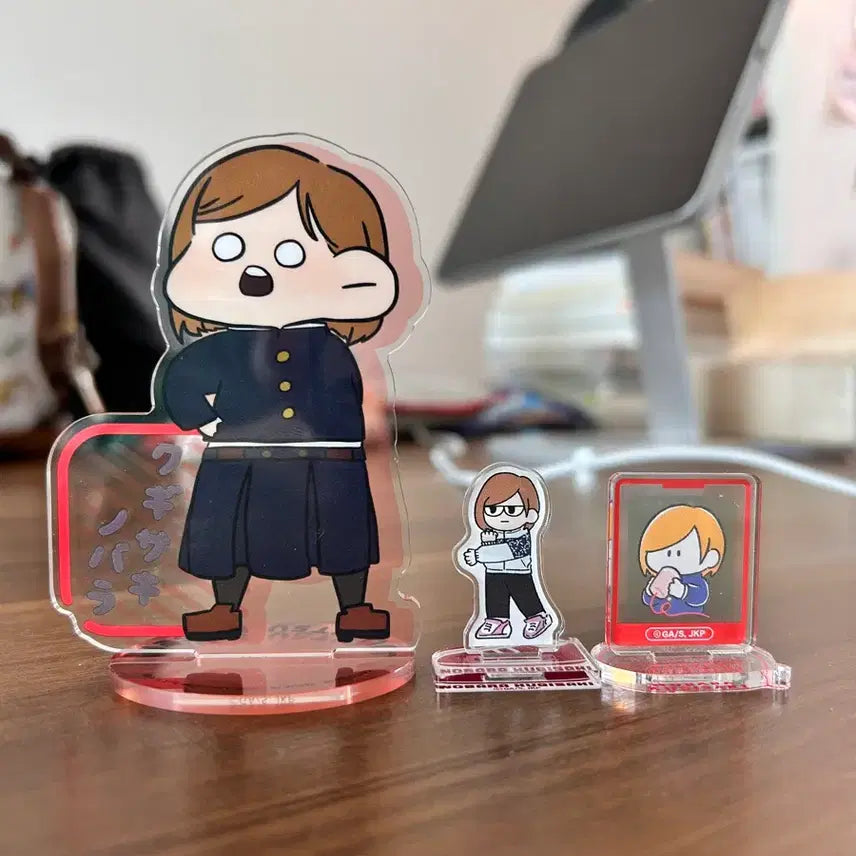 [BUNJANG] Jujutsu Kaisen Kugisaki Nobara Acrylic Stand Bundle Set / 주술회전 아크릴 스탠드 3종 일괄 쿠기사키 노바라