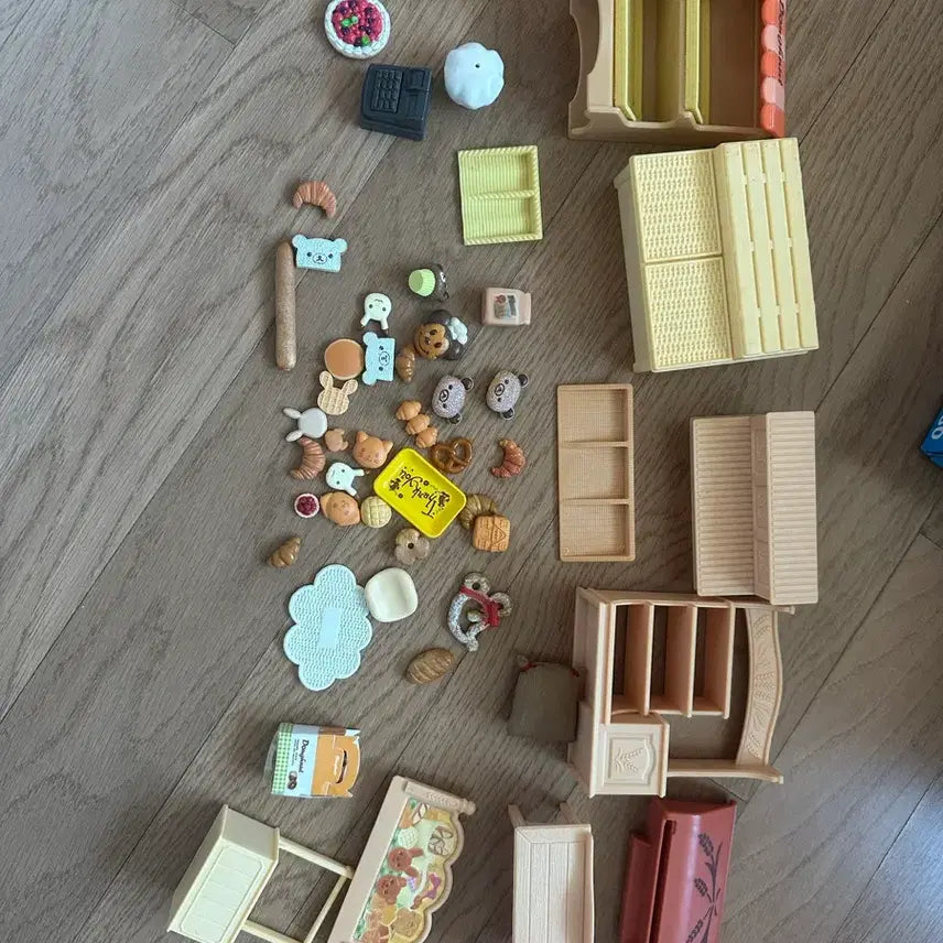 [BUNJANG] Sylvanian Families Bakery Accessories Bundle / 실바니안 빵집소품일괄